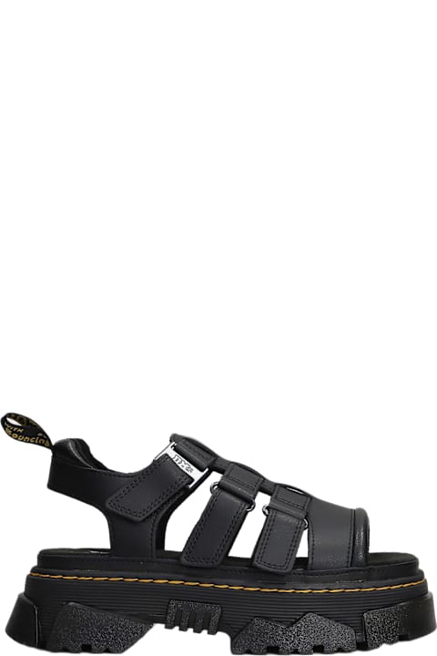 Dr. Martens Shoes for Women Dr. Martens Mattison 3s Sandals In Black Leather