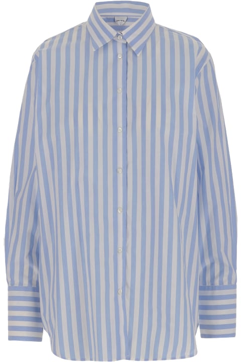 Aspesi for Women Aspesi Cotton Shirt With Striped Pattern