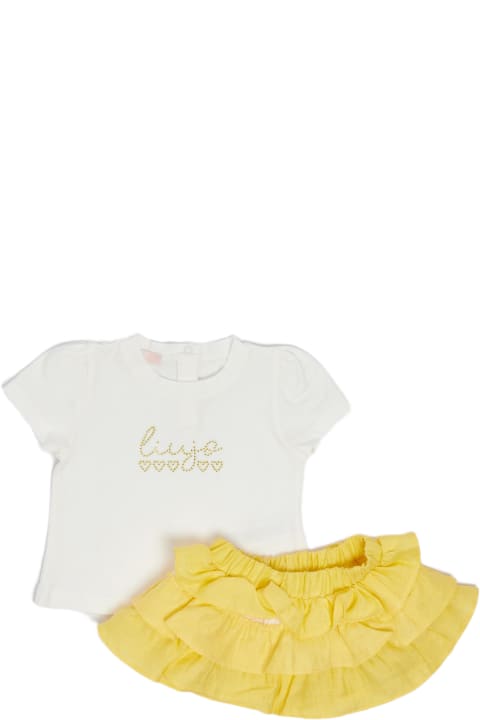 Liu-Jo Bodysuits & Sets for Baby Girls Liu-Jo T-shirt+skirt Suit