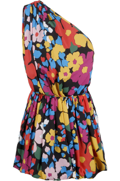 Fashion for Women Saint Laurent Flower Sable` Mini Dress