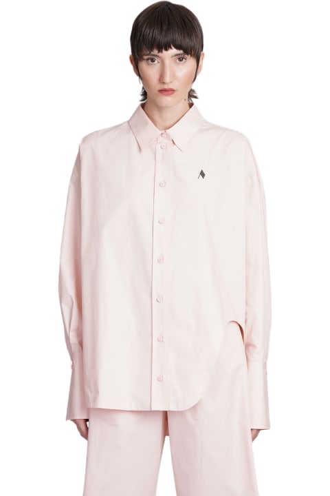 Underwear & Nightwear for Women The Attico Diana Blouse In Rose-pink Viscose