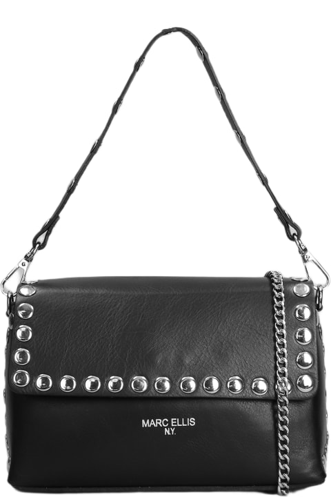 Marc Ellis Shoulder Bags for Women Marc Ellis Debby Sa Shoulder Bag In Black Leather