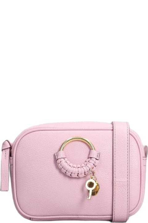 See by Chloé for Women See by Chloé Camera Bag Shoulder Bag In Rose-pink Leather