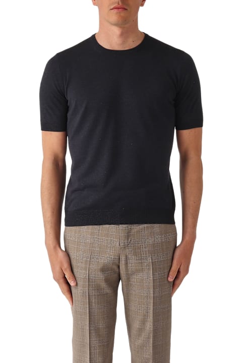 Gran Sasso Clothing for Men Gran Sasso T-shirt Girocollo M/c In Filo T-shirt