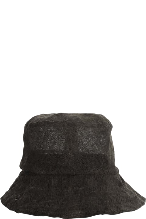 ウィメンズ Reinhard Plankの帽子 Reinhard Plank Linen Bucket Hat