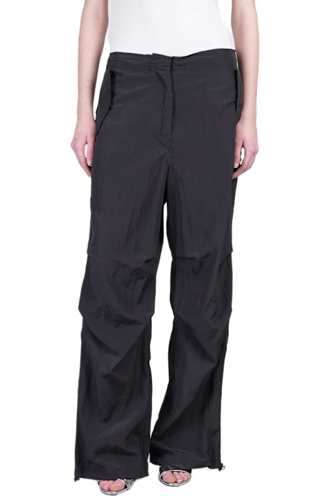 Laneus Clothing for Women Laneus Pants In Black Polyamide