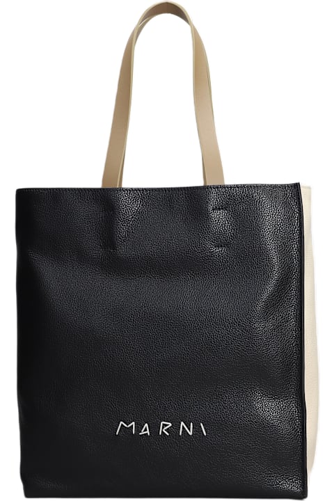 Marni Bags for Women Marni Tote In Black Leather