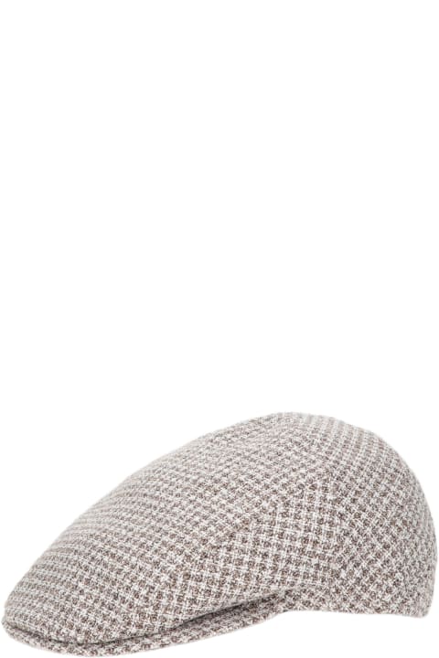 Hats for Men Borsalino Vincenzo Soft Flat Cap