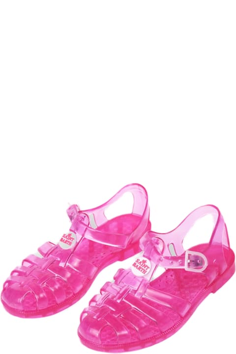 ボーイズ MC2 Saint Barthのシューズ MC2 Saint Barth Girls' Fluo Pink Jelly Sandals