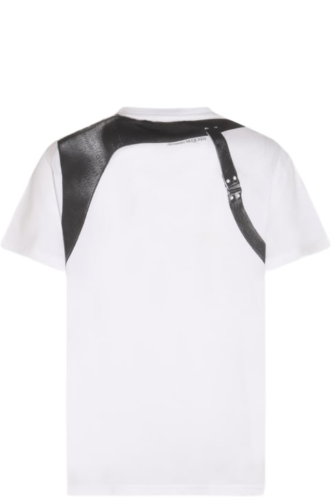 Alexander McQueen Topwear for Men Alexander McQueen White Cotton T-shirt