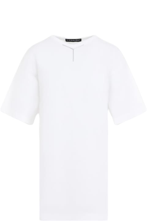 Y/Project Topwear for Women Y/Project Y/project Y Chrome T-shirt