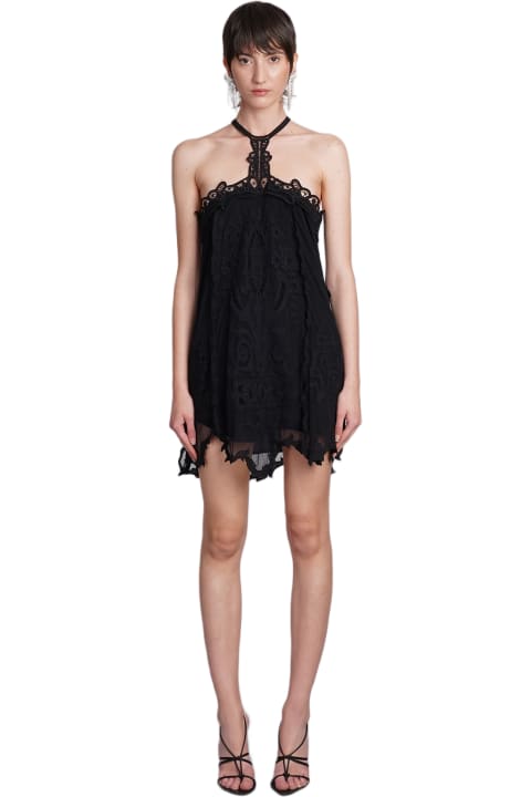 Fashion for Women Isabel Marant Valerie Dress In Black Polyamide