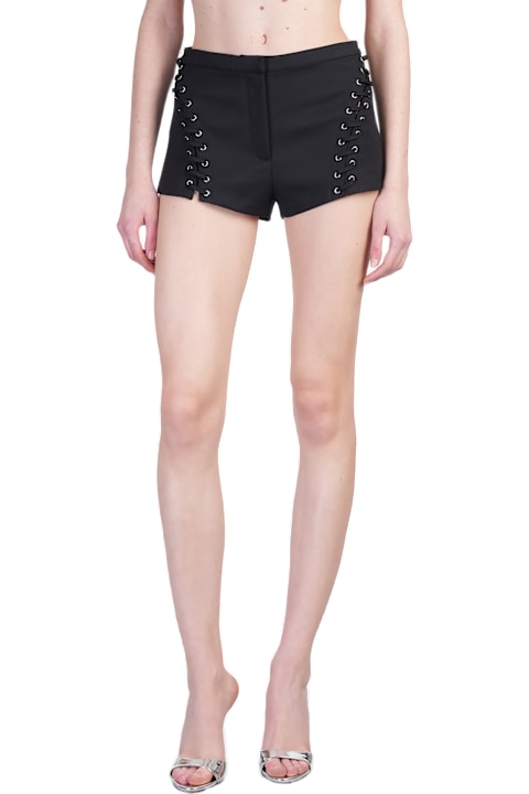 Blumarine for Women Blumarine Shorts In Black Polyamide
