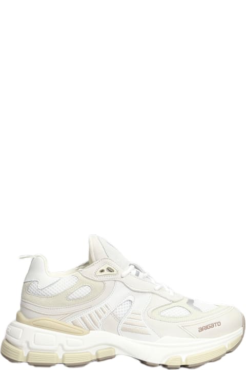 Axel Arigato Shoes for Women Axel Arigato Sphere Runner Sneakers In Grey Leather And Fabric