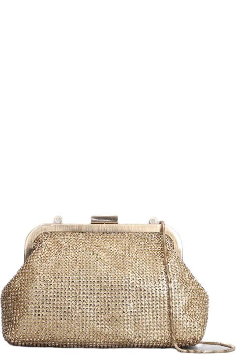 Bags for Women Marc Ellis Marcle Clutch In Gold Synthetic Fibers