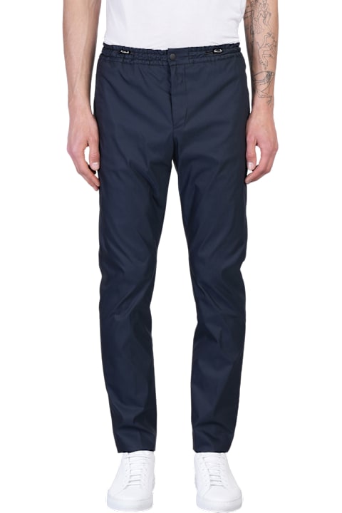 PT Torino Clothing for Men PT Torino Nu56 Pants In Blue Cotton