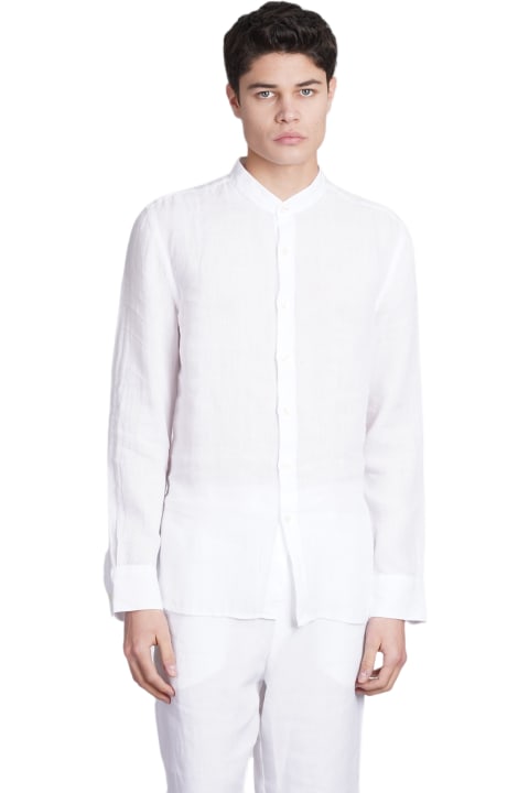 Shirt In White Linen