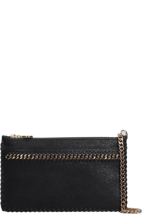 Homeware Stella McCartney Falabella Clutch Clutch In Black Polyester
