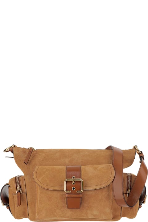 حقائب الكتف لـ السيدات Chloé Suede Camera Bag