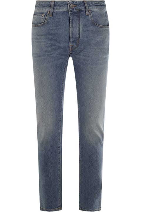 Jacob Cohen Clothing for Men Jacob Cohen Blue Cotton Bard Jeans