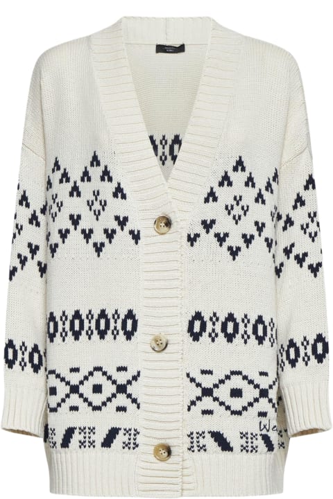 أدوات منزلية Weekend Max Mara Acacia Cotton-blend Cardigan