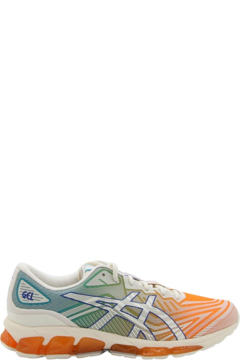 Asics Sneakers for Men Asics White And Multicolour Gel-quantum 360 Vii Sneakers