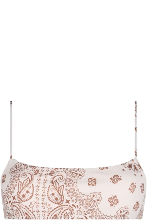 أدوات منزلية MC2 Saint Barth Woman Bandanna Bralette Beach Top Sadie