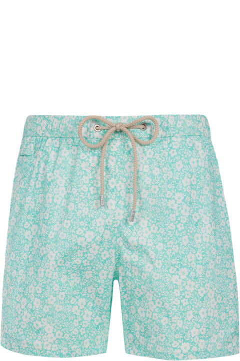 أدوات منزلية MC2 Saint Barth Comfort Light Classic Stretch Swim Shorts With Flower Print