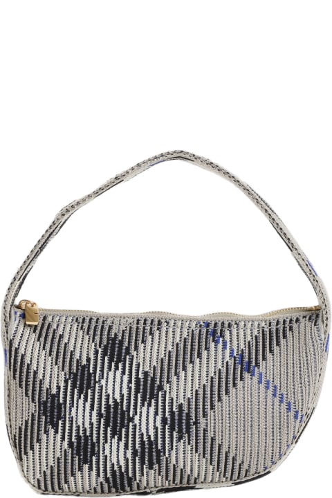 Sale for Women Burberry Check Baguette Bag