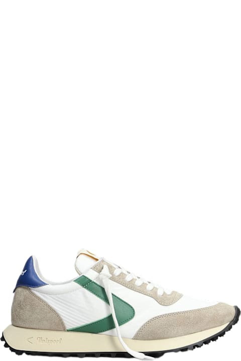 Valsport Sneakers for Men Valsport Start Sneakers In White Suede And Fabric
