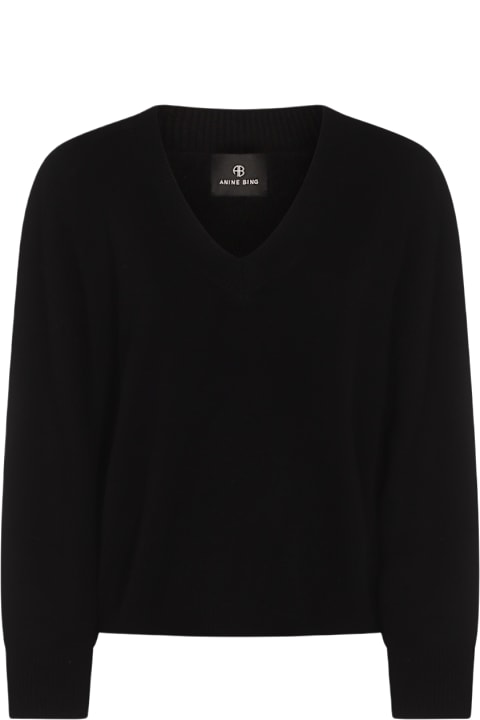 Homeware Anine Bing Black Cashmere Knitwear