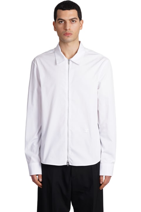 Courrèges Shirts for Men Courrèges Shirt In White Cotton