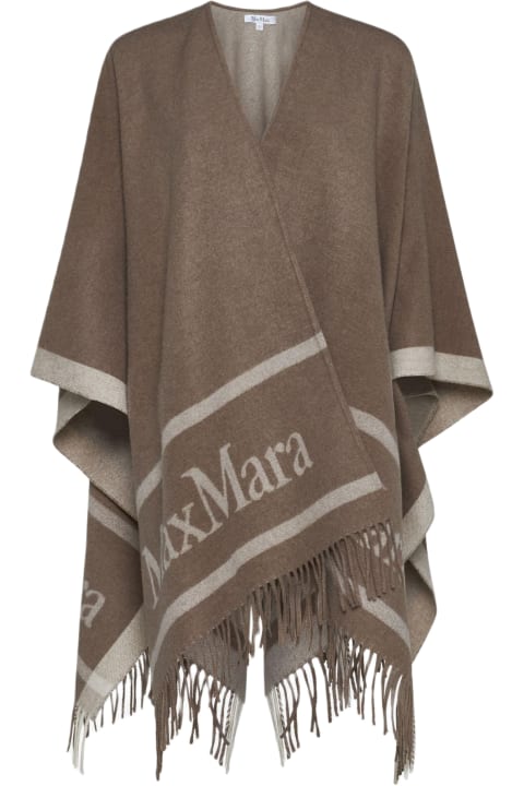Max Mara Sweaters for Women Max Mara Hilde Wool Poncho