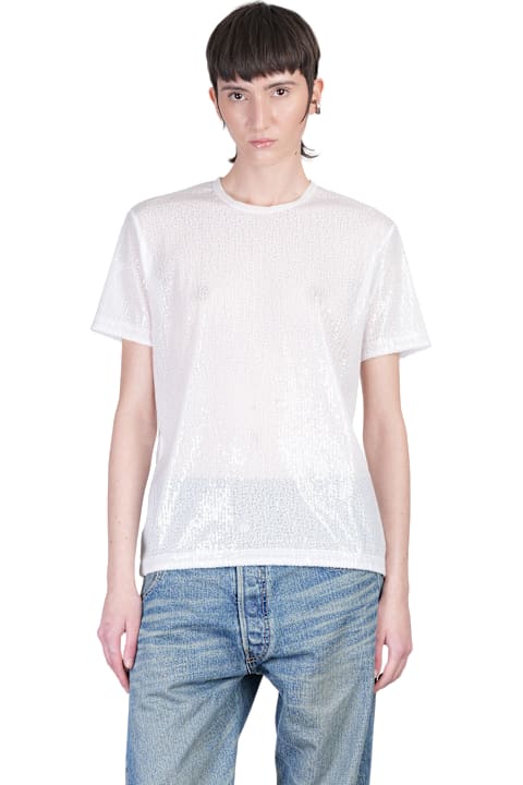 Junya Watanabe for Women Junya Watanabe T-shirt In White Polyester