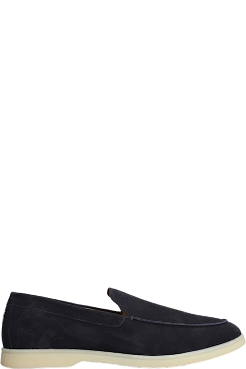 Henderson Baracco for Women Henderson Baracco Loafers In Blue Suede