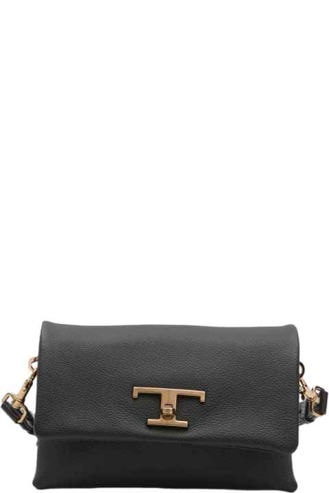 Tod's Shoulder Bags for Women Tod's Flap T Timeless Mini Bag
