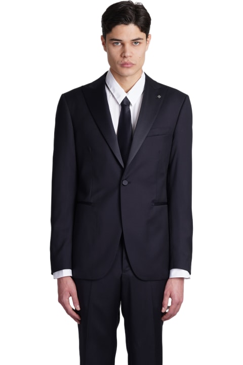 Tagliatore 0205 Suits for Men Tagliatore 0205 Dress In Blue Wool