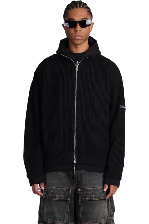 Fleeces & Tracksuits for Men Balenciaga Sweatshirt In Black Cotton