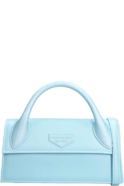 Totes for Women Marc Ellis Flat Arrow Hand Bag In Cyan Faux Leather