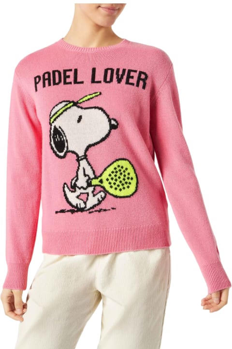 MC2 Saint Barth for Women MC2 Saint Barth Woman Sweater With Snoopy Print | Peanuts Special Edition