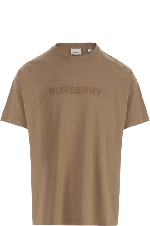 メンズ Burberryのトップス Burberry Cotton T-shirt With Logo