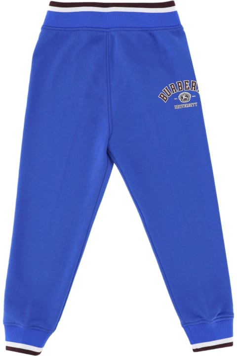 Cotton Joggers With Logo