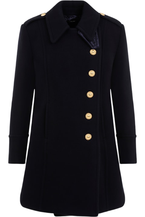ジャケット TOM FORD Tom Ford Virgin Wool Jacket (CS1260 FAX1296 HB825) Tom Ford Virgin Wool Coat CS1260.FAX1296-HB825 NAVY | IlDuomo