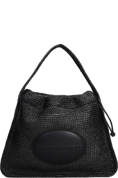 Fashion for Women Alexander Wang Ryan Hand Bag In Black Raffia