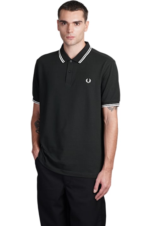 Comme des Garçons Shirt Topwear for Men Comme des Garçons Shirt Polo In Green Cotton