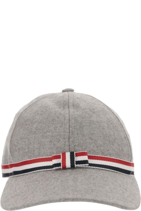 Thom Browne Hats for Women Thom Browne Wool Baseball Hat