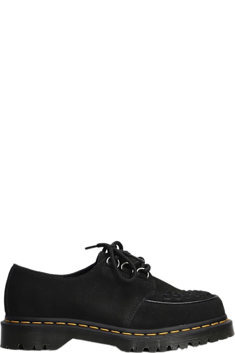 Dr. Martens Shoes for Men Dr. Martens Ramsey Lace Up Shoes In Black Suede