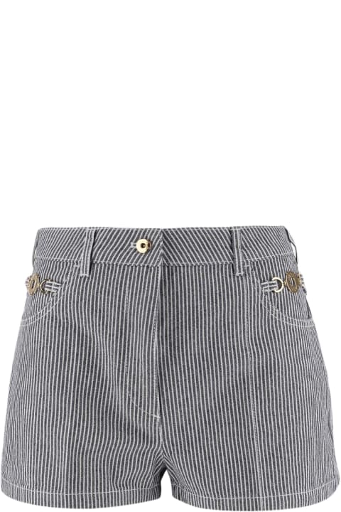 Patou for Women Patou Cotton Short Trousers With Striped Pattern
