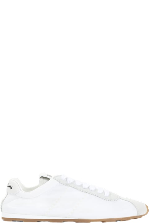 New Season Shoes for Women Miu Miu Polyamide Sneakers