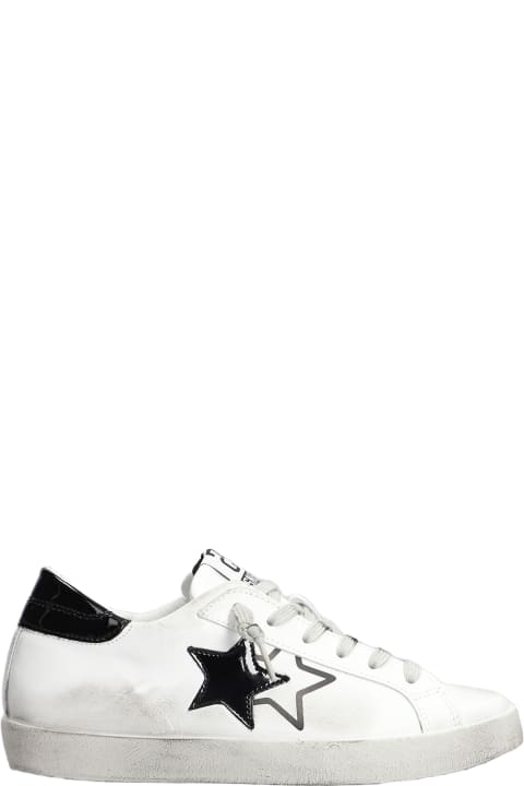 2Star Sneakers for Women 2Star Sneakers In White Leather